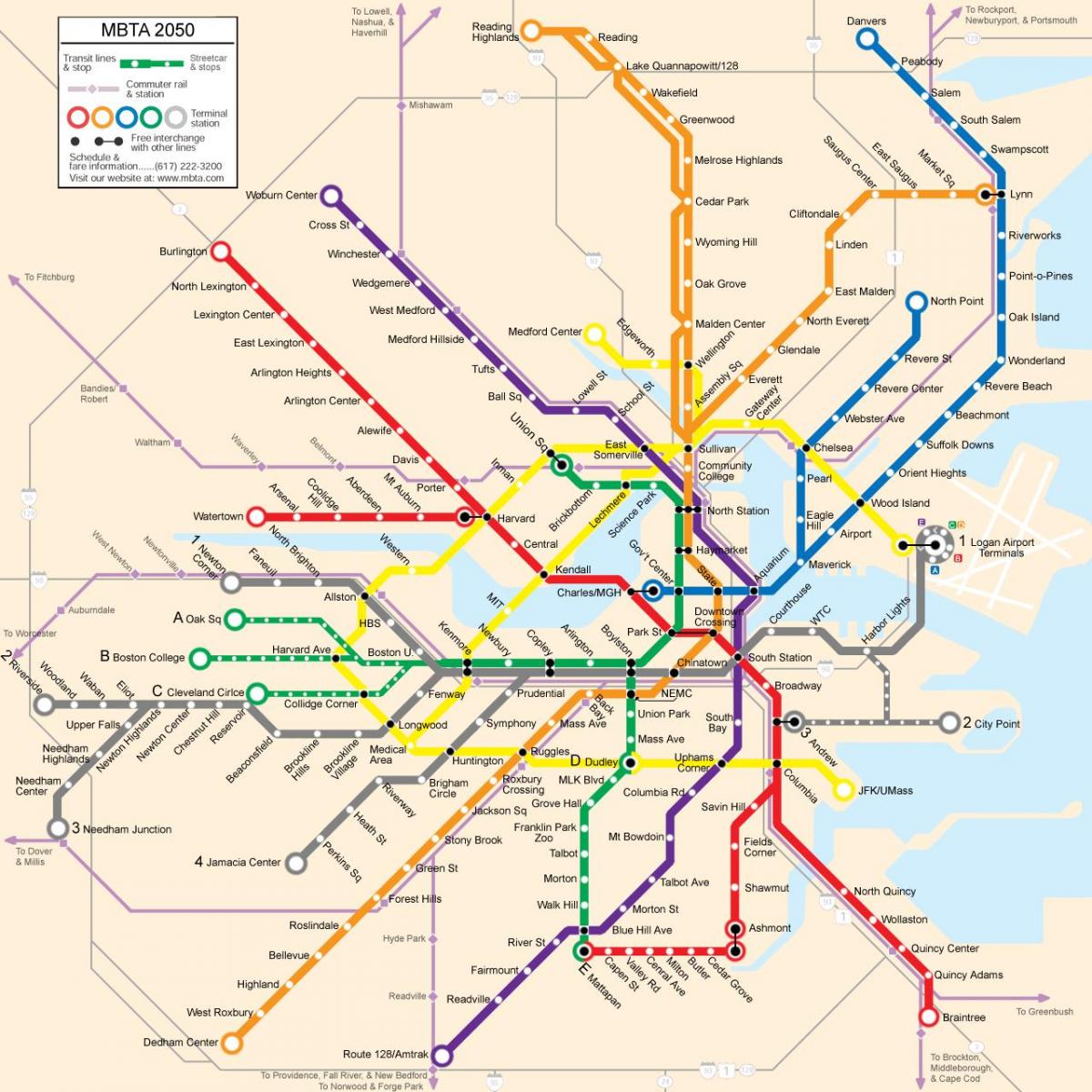 Boston public transit kart