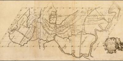 Kart av colonial Boston